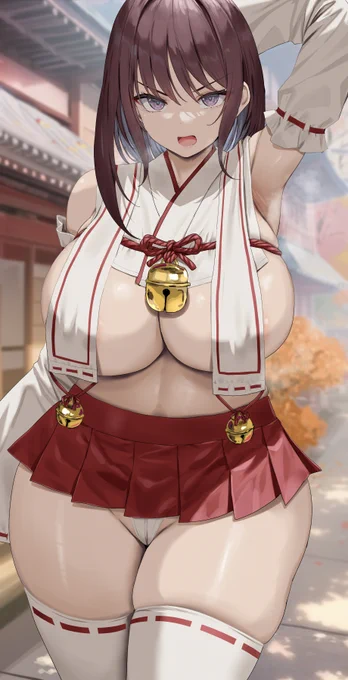 脇見神社の巫女さん 