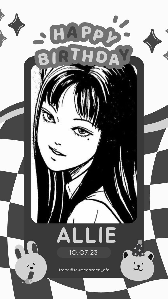 HAPPY BIRTHDAY ALLIE!!!

<a href="/tkalveee/">Alie</a>

#TGCELEBRATES
#TEUMEGARDEN 
#ALLIEDAY