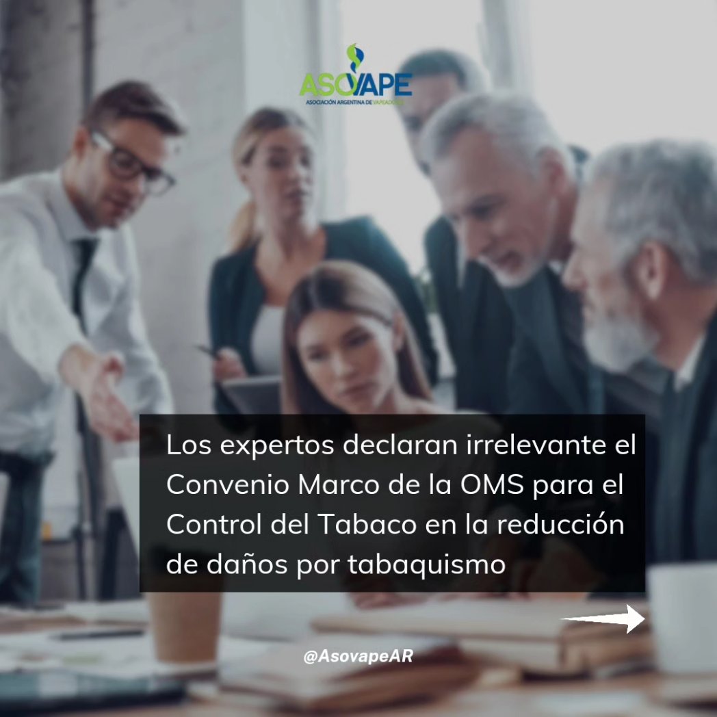 RedThrARGENTINA's tweet photo. Un nuevo artículo ha sacudido las redes, y es que los expertos afirman que el convenio Marco de la OMS es irrelevante en la reducción de daños por tabaquismo.

Articulo completo ⬇️

https://t.co/ECbM7IhTXo

 #Tabaquismo #Salud #Debate #OMS #CMCT #vape #saludybienestar #CliveBates https://t.co/CwQTCL9Vid