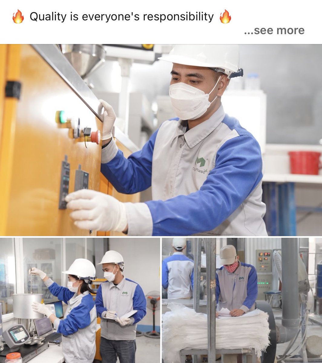 AnneLeo_550's tweet photo. At MEGA PLAST- Quality is always the first priority. With strict quality control system, we commit to supply the best quality and service to customers

👉Explore Filler Masterbatch here: https://t.co/CsLzSyQHlH

👉 Contact us now: Wechat/WhatSapp: +84 902 167 798 https://t.co/fBoVUhpRAy
