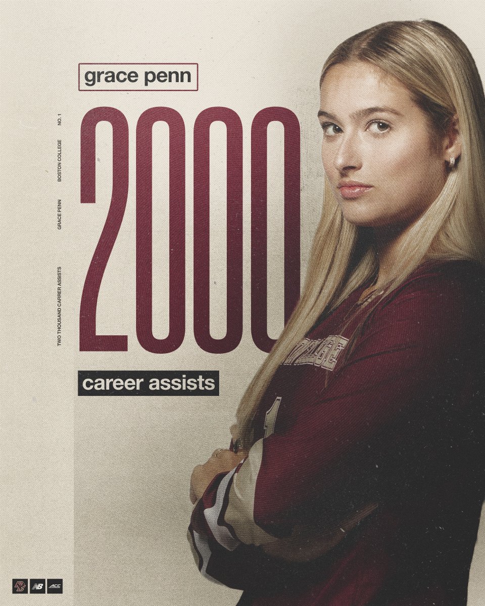 CONGRATULATION to our senior setter Grace Penn on 2,000 Career Assists!!!!!