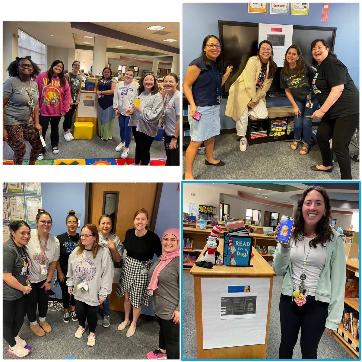 ThornwoodSBISD's tweet photo. Whether we’re SWRLing with our awesome @SBISDML, figuring out our Creativity Types, or This and Thating thanks to @SBISDEdTech TWe are #OneTEAMOneLimitlessDream @SBISD https://t.co/X6Ua7GUGLf