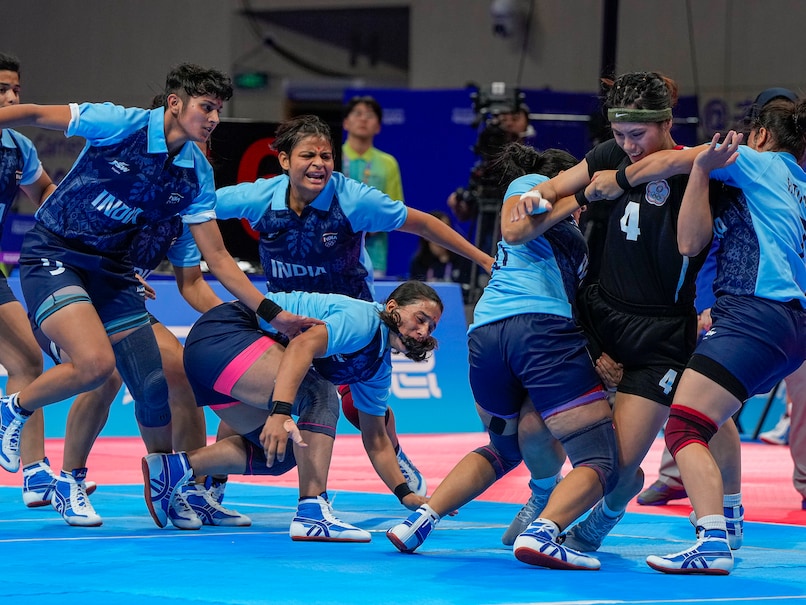 sunildang's tweet photo. Congratulations to  Kabaddi: India Women's Team Win Gold, Beat Chinese Taipei 26-25 in Final, Asian Games 2023.
#kabaddi https://t.co/U3qCwTbyaE