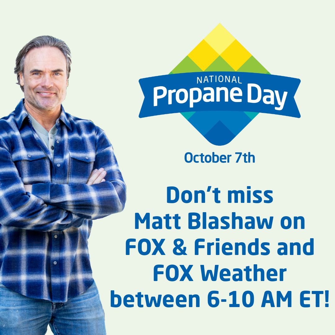 Happy National Propane Day!
Celebrate the incredible, versatile fuel with @PropaneCouncil's live segments during @foxandfriends & @foxweather 6-10 AM EST morning show featuring @hgtv host and contractor Matt Blashaw.
#propaneday #nationalpropaneday2023