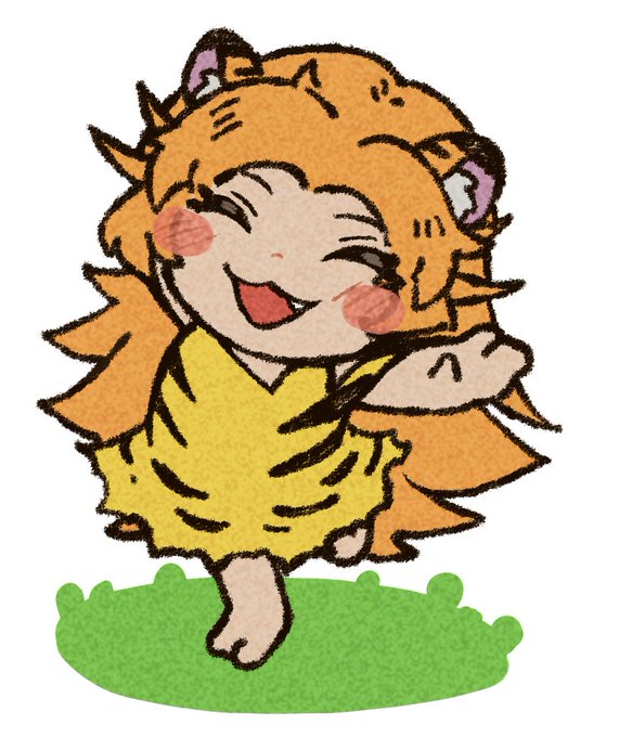 「chibi tiger girl」 illustration images(Latest)
