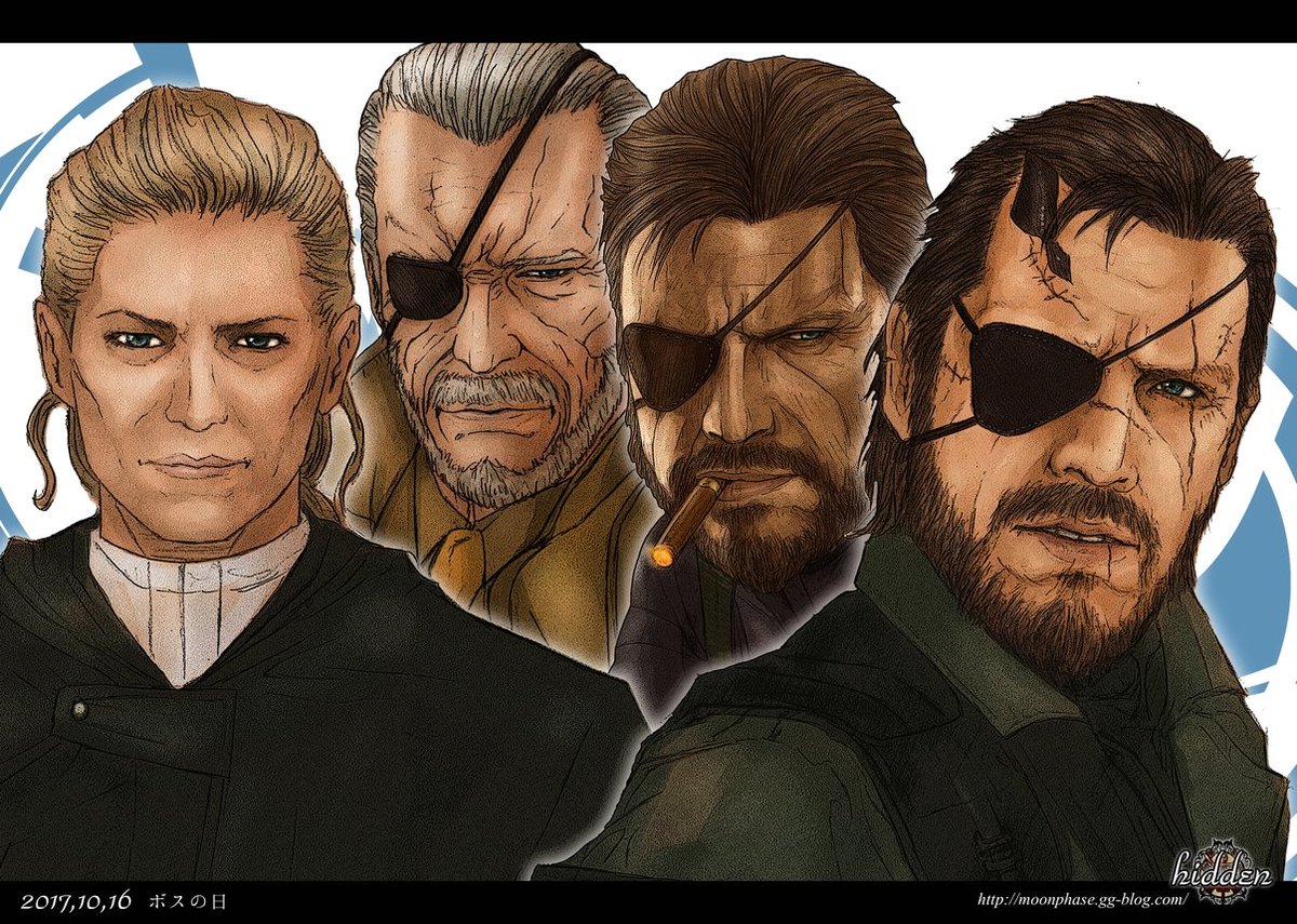 「10月16日は『#ボスの日』#MGS 」|𝒉𝒊𝒅𝒅𝒆𝒏のイラスト