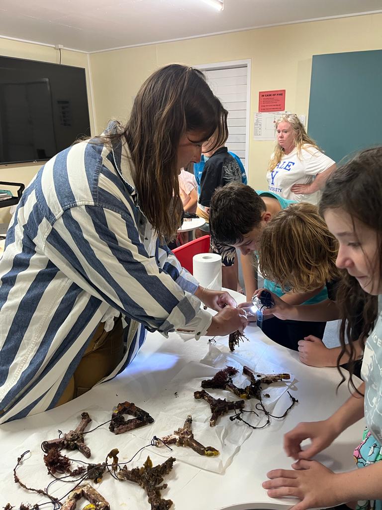 Cathie Page (@drcathiepage) on Twitter photo A highlight of our field trips and staying at the Konomie Island Environmental Education Centre is the opportunity to share our <a href="/aims_gov_au/">Australian Institute of Marine Science</a> coral 🪸 science with local students. So many questions!
#ACRRI
#WCP
#coralseeding A highlight of our field trips and staying at the Konomie Island Environmental Education Centre is the opportunity to share our <a href="/aims_gov_au/">Australian Institute of Marine Science</a> coral 🪸 science with local students. So many questions!
#ACRRI
#WCP
#coralseeding