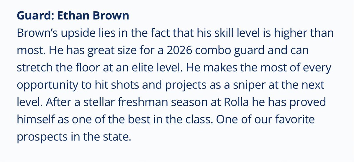 thank you for the write up! @RL_HoopsMO