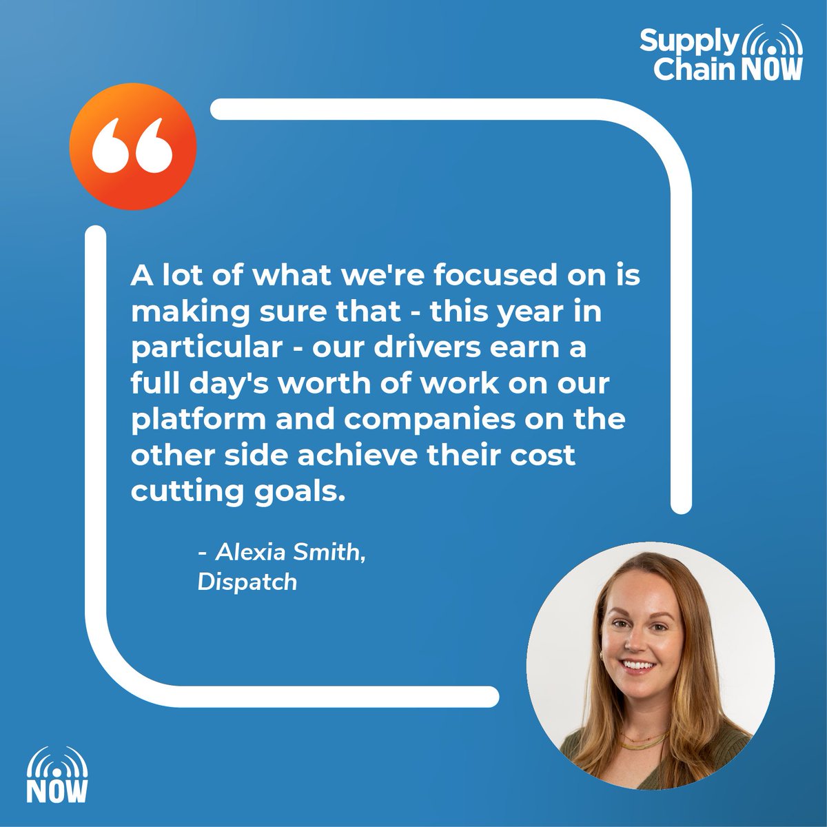 Kevin_Jackson's tweet photo. In this livestream-based episode, Alexia Smith, Vice President of Marketing &amp; Sales at @DispatchItInc, shares her advice for driving final mile success with hosts @ScottWLuton &amp; @gregoryswhite.

Listen: https://t.co/Koo1mMMTVE
#dispatchit #delivermore #lastmiledelivery #KevinNOW https://t.co/N4P6qkKhjJ