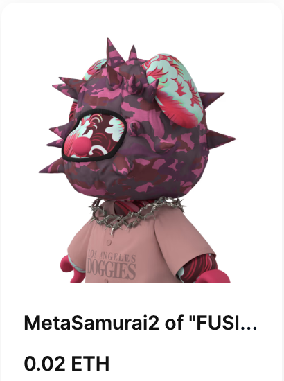 yoshit33's tweet image. 今日の #メタサムコンシェルジュ

フロア付近のオススメ💡

左上：レアスキンにこだわるなら？希少なMat🦖

右上：素敵なカラーリングの人気のDon't Cry😢

左下：ギンギラファッション、ワカチコワカチコ🕺

右下：イケイケビーニーに王道スクエア兄さん😎

#MetaSamurai
#MetaSamurai2