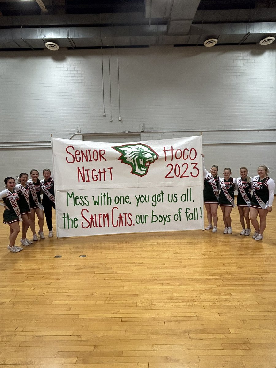 Tonight was a big night for SCHS! Homecoming &amp; Senior Night where we honored these 8 young ladies alongside the many athletes &amp; marching band members from the Class of 2024! To top it off, Our boys worked hard and ended the night with a Wildcat Victory! Congrats <a href="/SCHSWildcatFb/">Wildcat Football</a>