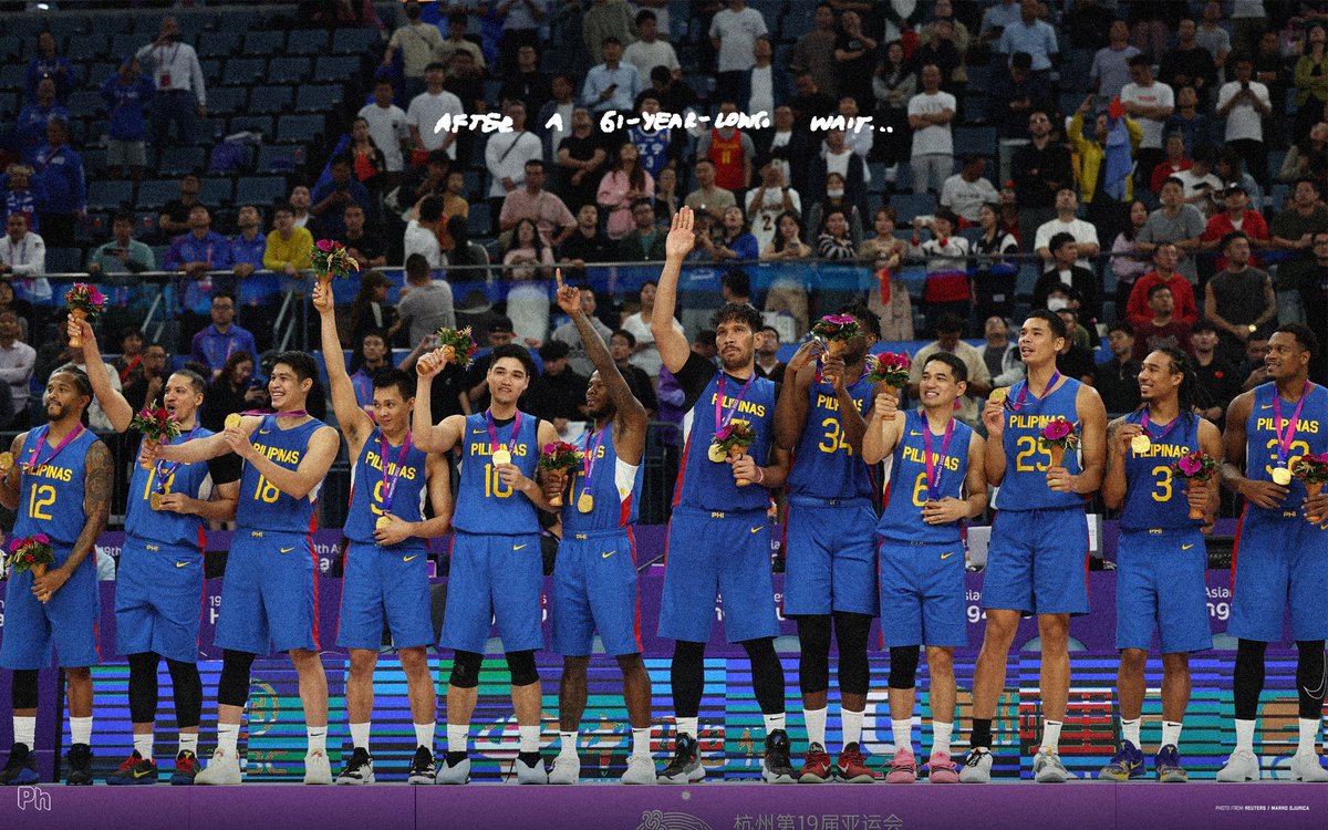 Best believe they're still bejeweled, they can still make the whole place shimmer! 🥇✨ 

#GilasPilipinas | #AsianGames