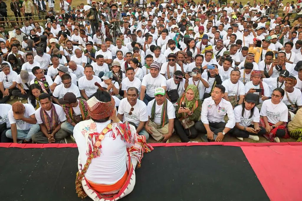 Jambore Nasional Pendamping Desa sebagai puncak acara Peringatan Hari Bhakti Pendamping Desa berlangsung di Wisata Danau Fatunausus Desa Fatukoto, Kabupaten Timor Tengah Selatan.
