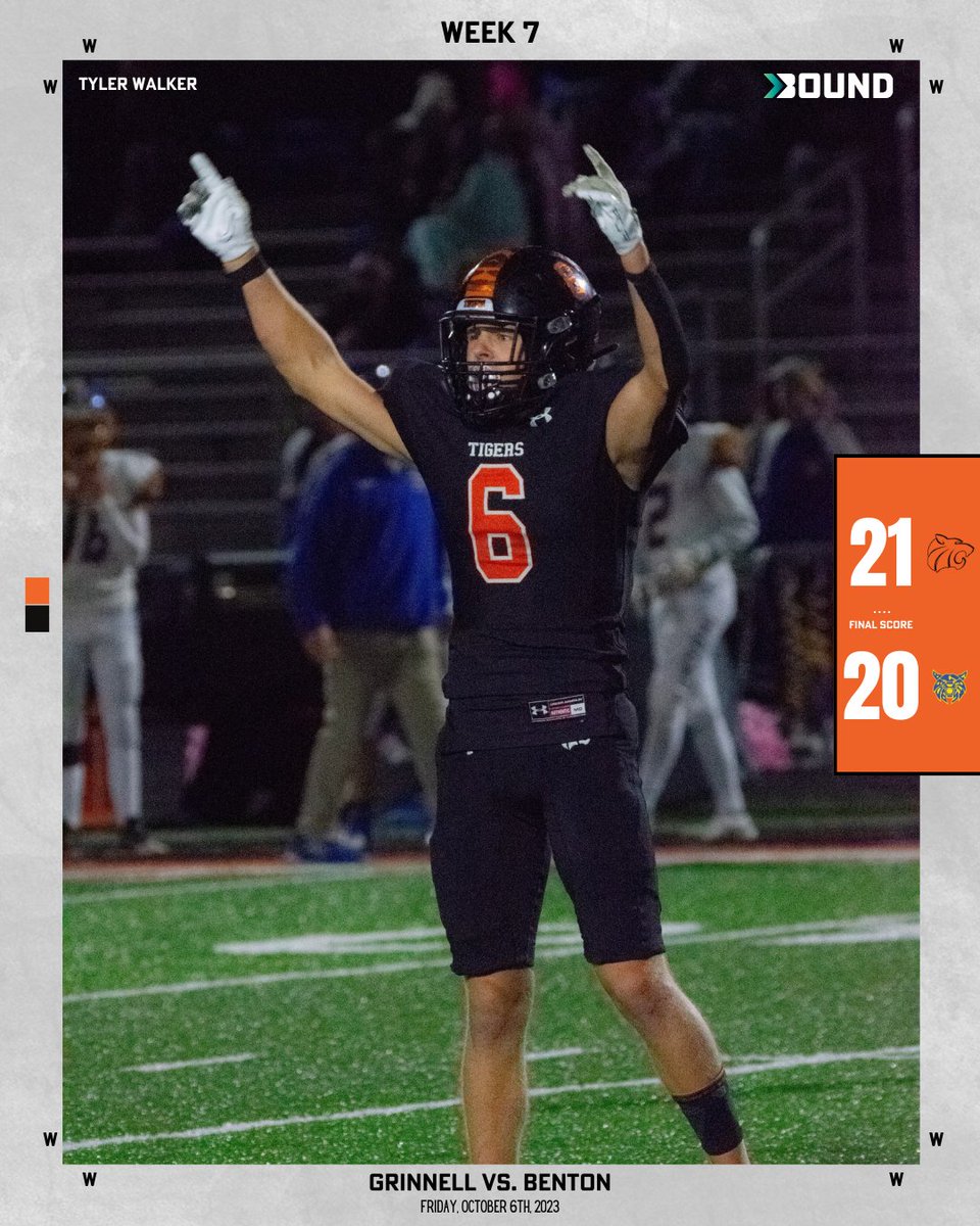 TIGER KINGS

Grinnell holds off Benton in OT for a HUGE district victory!

📸 Tyler Walker

#iahsfb #ihsaa