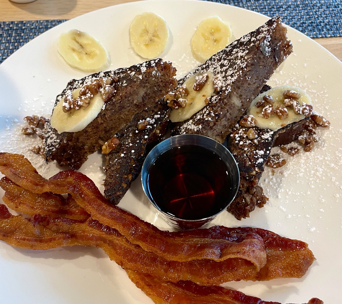 melodytravels's tweet image. This Banana Bread French Toast from The Lodge at Gulf State Park’s Foodcraft was so tasty!

#STEAlabamaBeaches #ALBeachBlogger @VisitALBeaches
