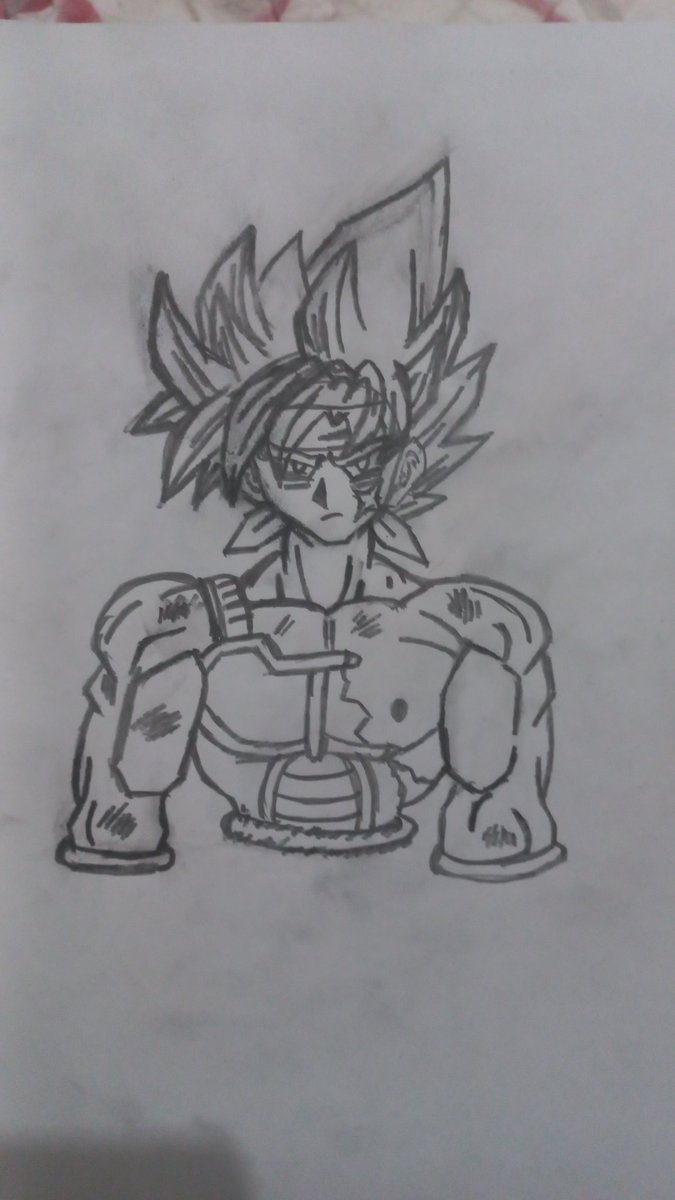 DaniloExtr3me's tweet image. Decidi desenhar um pouco hoje, ficou até legalzin
Fiz o Bardock Ssj e o Goku SsjGod