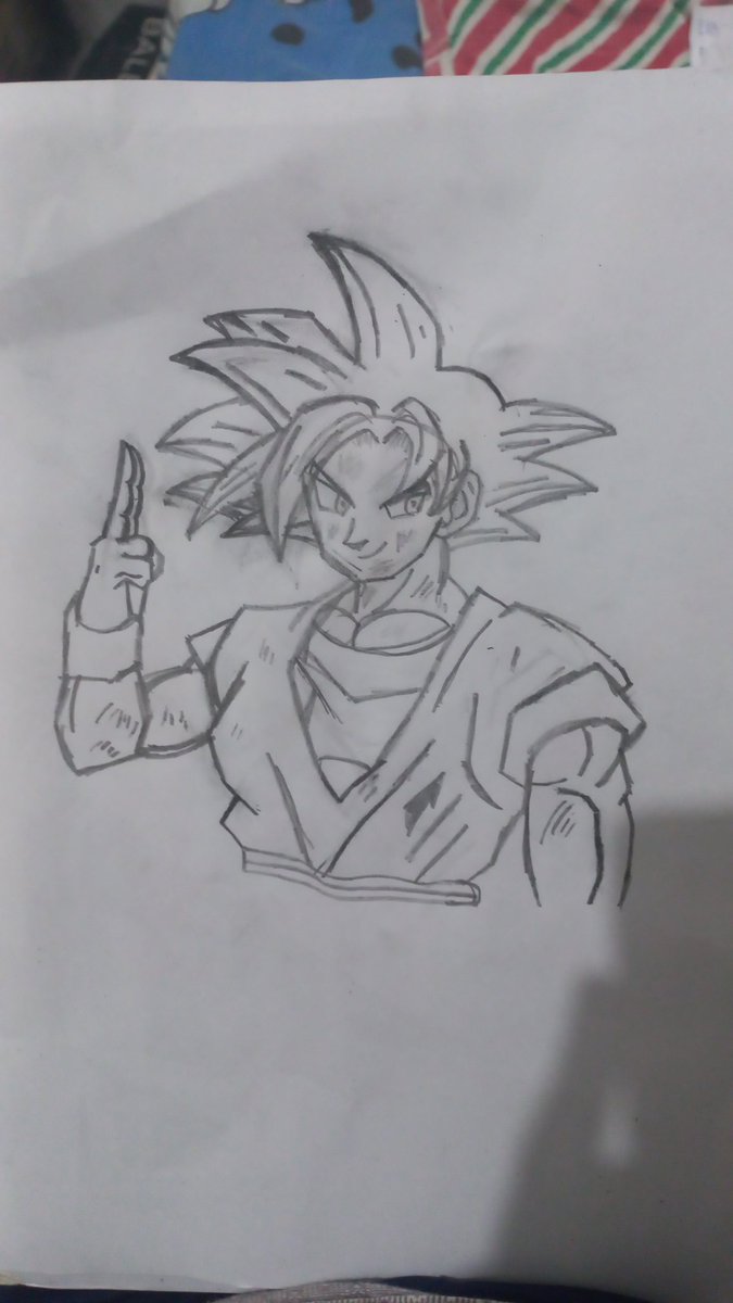DaniloExtr3me's tweet image. Decidi desenhar um pouco hoje, ficou até legalzin
Fiz o Bardock Ssj e o Goku SsjGod