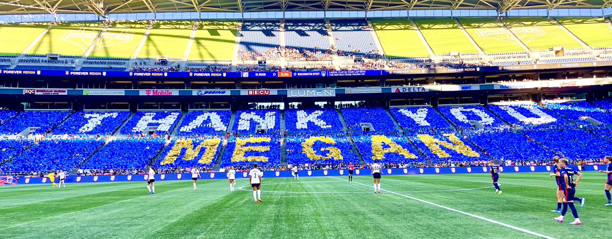 cardstunts's tweet photo. Megan Rapinoe Card Stunt for her final home game in Seattle. OL REIGN at Lumen Field. Produced by Kivett Productions - https://t.co/zZ2TFo4bRV #olreign #cardstunts #rapinoe https://t.co/BgazZsDuJd