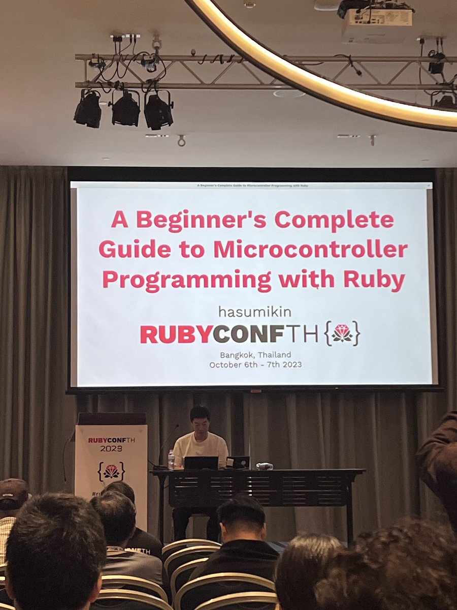 RubyOnRailsBa's tweet image. @hasumikin #picoruby #ruby #rubyconfth