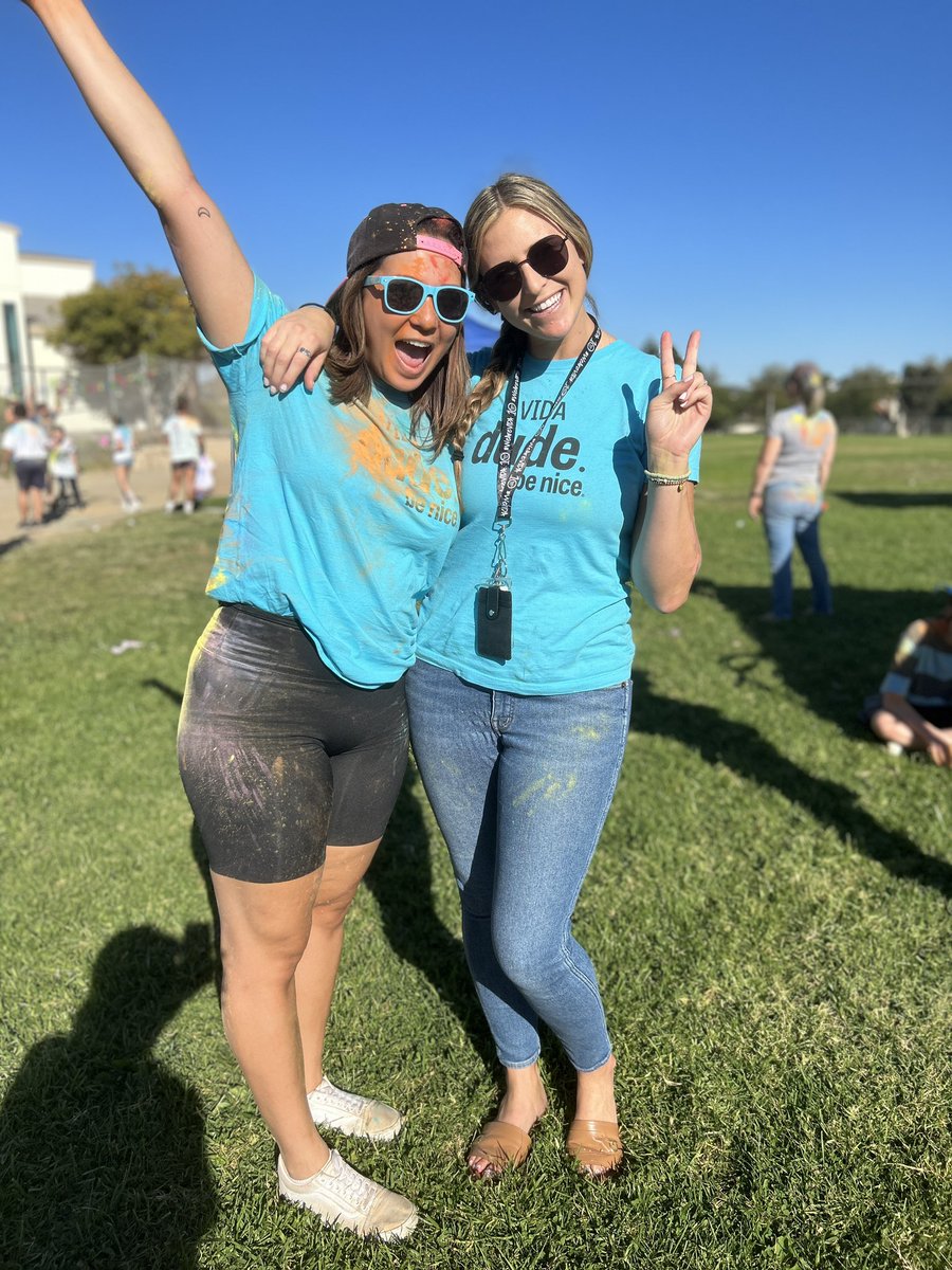 Color Run or Bust!! ❤️🧡💛💚💙🩵💜🩷 #WeAreVIDA <a href="/VIDASHARKS/">VIDA (6-8 Magnet)</a>