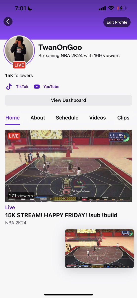 15,000 Twitch Followers📈