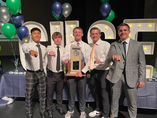 cuseboyssoccer's tweet photo. 💍 Season‼️ One last celebration. 2023 UHSAA 6A Boys Soccer State Champions. #cuseboyssoccer #allin #statechamps https://t.co/z1fzrtU7c1