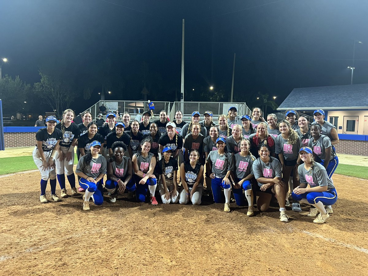 Thanks to Florida Bandits for the competition this evening @ The River. Thanks for your continued support of IRSC. Wishing you all the best this fall and in the future !!!