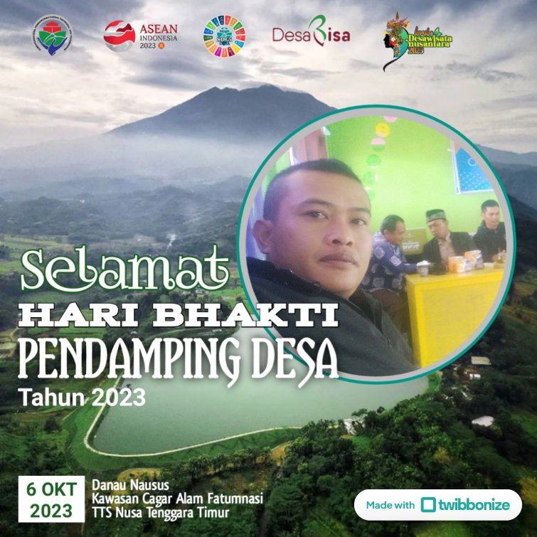 #HariBhaktiPendampingDesa
#HariPendampingDesa
@jokowi 
@halimiskandarnu
@Kemendespdtt
@malik_haramain
@imansyukri
@taufikmadjid71
@yusradaridesa 
@azzameldzikrie 
@tppkemendes