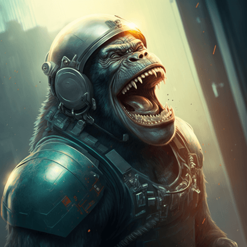TheApesBot's tweet photo. The Ape Flint bought for 0.350 ETH (575.09$) on OS #TheApes

 https://t.co/8c7NpSRINu https://t.co/lmskNcoQrr