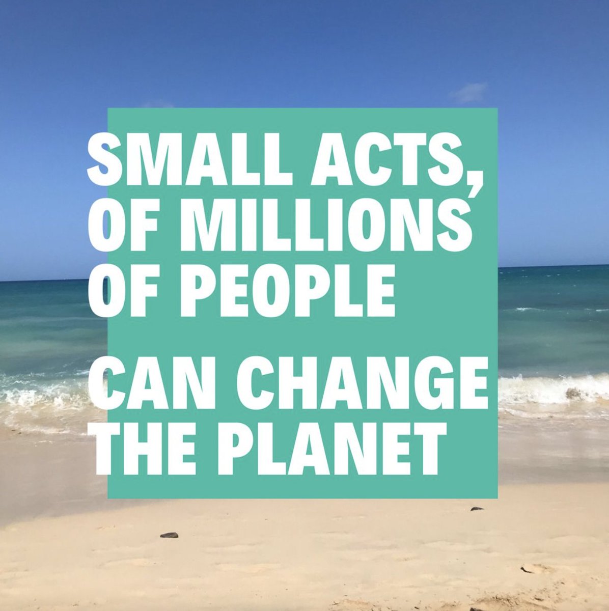 🌊 Small acts, big waves! 🌟 
When a million people make eco-friendly choices every day, we create a tidal wave of positive change for our oceans and planet. 🌎💙 
Together, we can make a world of difference. 🌊🐠 #SmallActsBigImpact #OceanHeroes