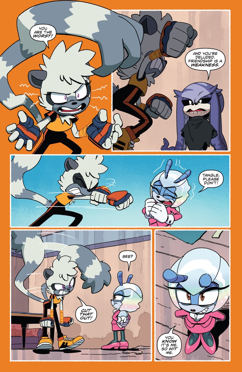 From IDW Sonic the Hedgehog: Tangle &amp; Whisper issue 4
