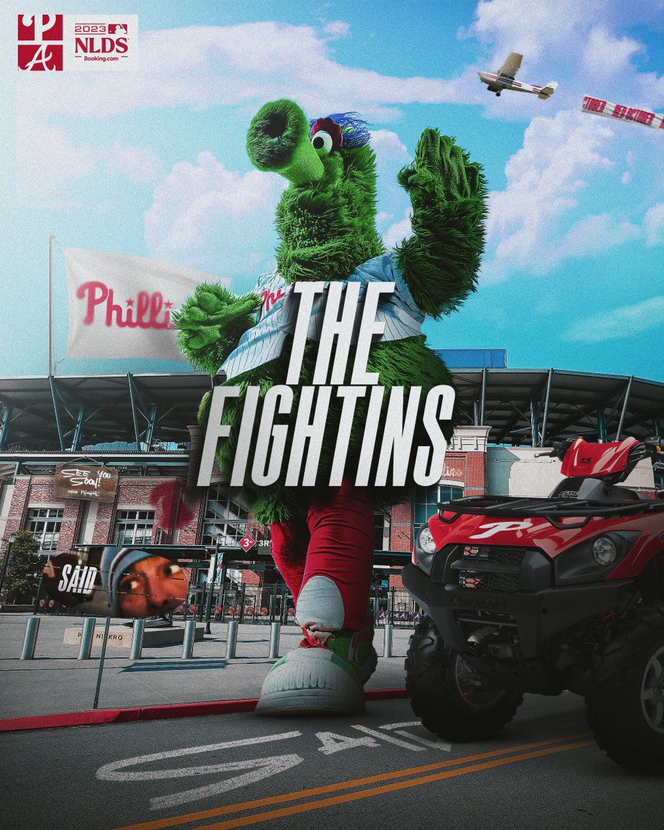 Rise and shine!

It's time for more Fightins Postseason baseball. 

#RedOctober