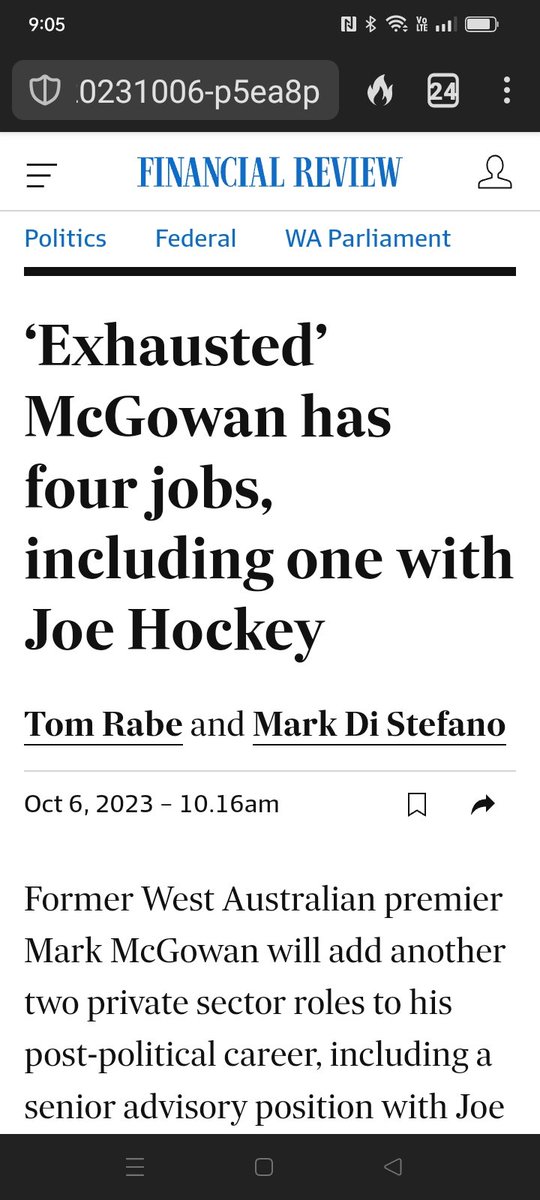 Western Australia, you were played.

The tyrant ran away to avoid prosecution with his bag of money and now has four high paying jobs

#exhaustedmyarse #tyrant #liar #skiveoffandcountthemoney #sycophantepicfail #played #justanotherdayinwa #westernaustralia