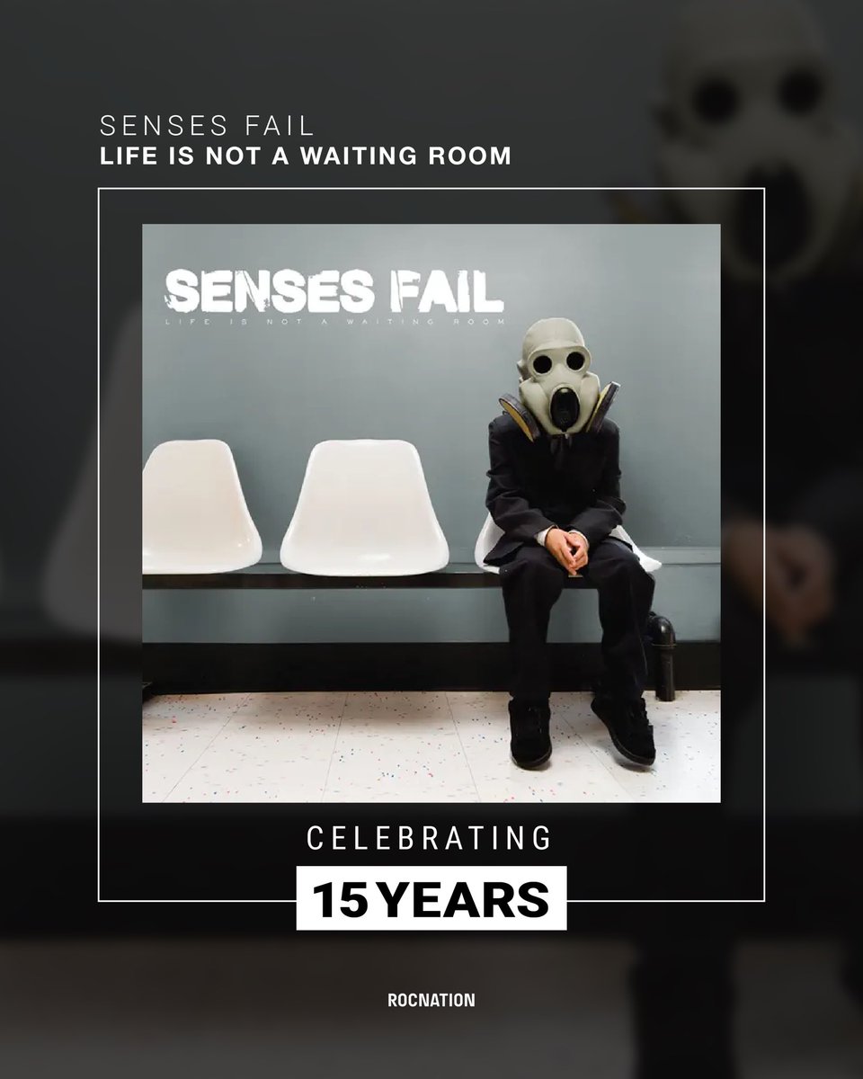 15 years of 'Life Is Not A Waiting Room' by @SensesFail
RocNation.lnk.to/lifeisnotawait…