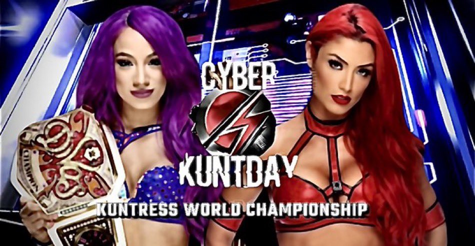 KuntressINC's tweet photo. 2 DAYS AWAY… 💻⚡️
#KuntressINC #CyberKuntday #matchcard https://t.co/SDiLHMAHyY