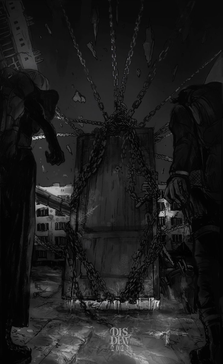 dis_dew's tweet photo. Day 21 - chains
#inktober2023 https://t.co/qjWtddrouI