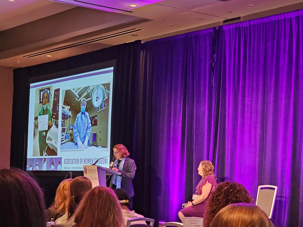 Thanks for your leadership as President, Dr. Hughes! #AWS2023 <a href="/WomenSurgeons/">WomenSurgeons</a>