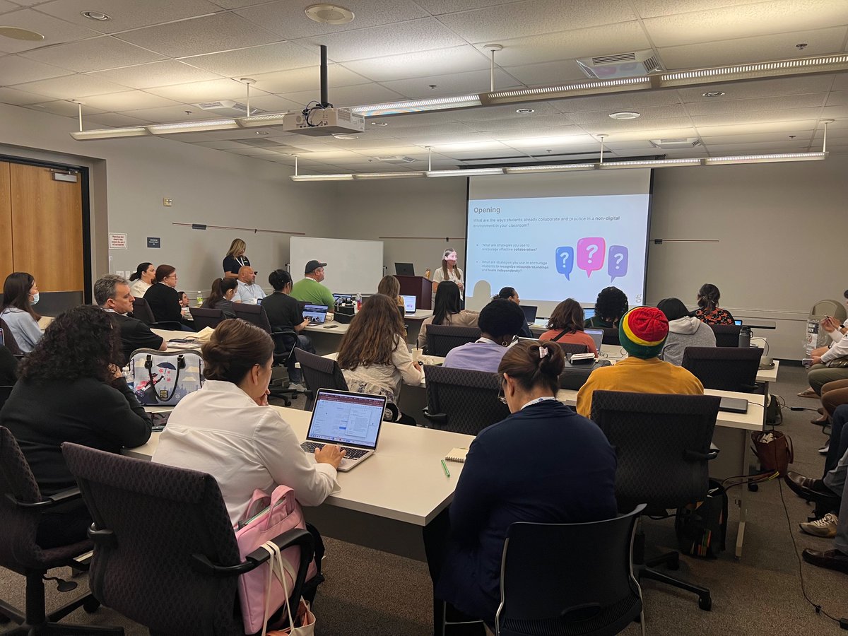 reneebsanchez1's tweet photo. Learning w @susanpeardeck …Increasing Student Outcomes through Collaboration in a Digital Learning Environment #DigCitCon #DigCitLA https://t.co/myeTRzqeY3