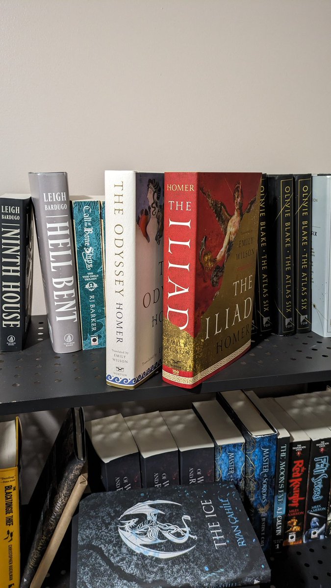 Emily Wilson's translations of The Odyssey & The Illiad are now both available in hardcover while supplies last

silverstonesbooks.com/product/the-od…

#emilywilson #greekgods #mythology #homer #theclassics #books