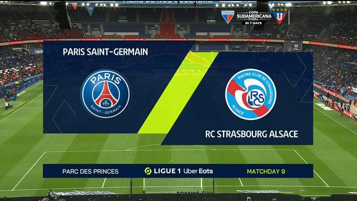 Paris Saint-Germain vs Strasbourg Full Match 21 Oct 2023