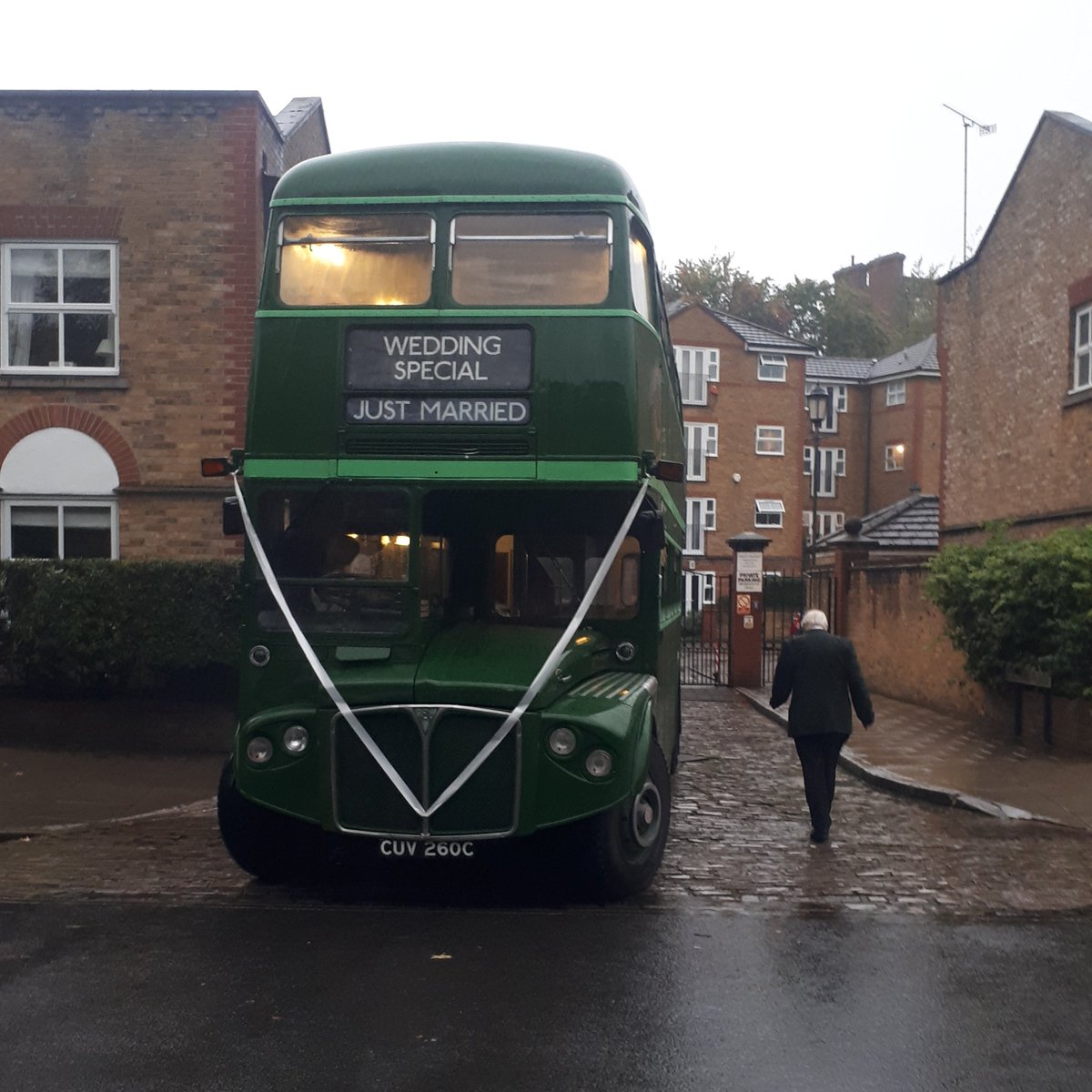 CUV 260C at the former #ChalkFarm bus garage