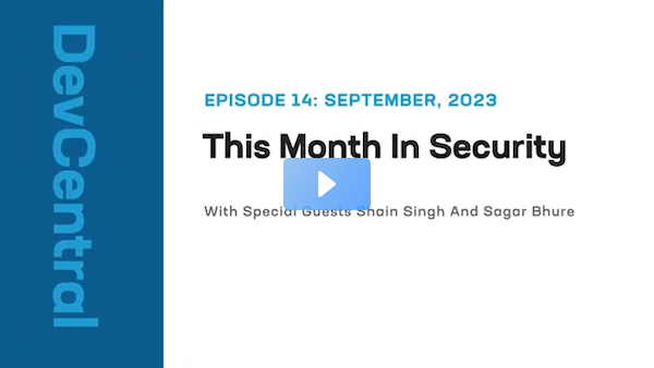 skubina123's tweet photo. Roundtable Time! 🎙️ Malcolm Heath joins the conversation to discuss all things cybersecurity in this month's episode. It's a must-watch! @F5 #CybersecurityAwarenessMonth #BeF5 https://t.co/nAGnhbNRWO https://t.co/ZqEZo08ti9