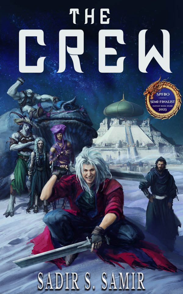 🎉Giveaway🎉

Congratulations to my good friend <a href="/Sadir_S_Samir/">Sadir S. Samir</a> on becoming a #SPFBO9 SEMIFINALIST 🎉

I have the honor and privilege of hosting a giveaway for not one but two signed hardcovers of 'The Crew'.  Due to shipping costs this giveaway is U.S. only and winners will be