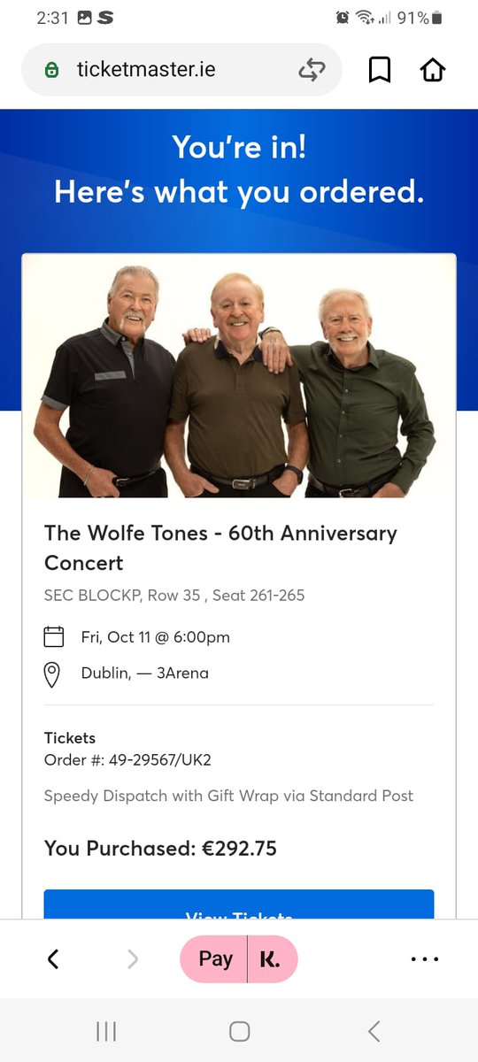 last wolfetones concert omg I can't wait #celticsymphony #thewolfetones