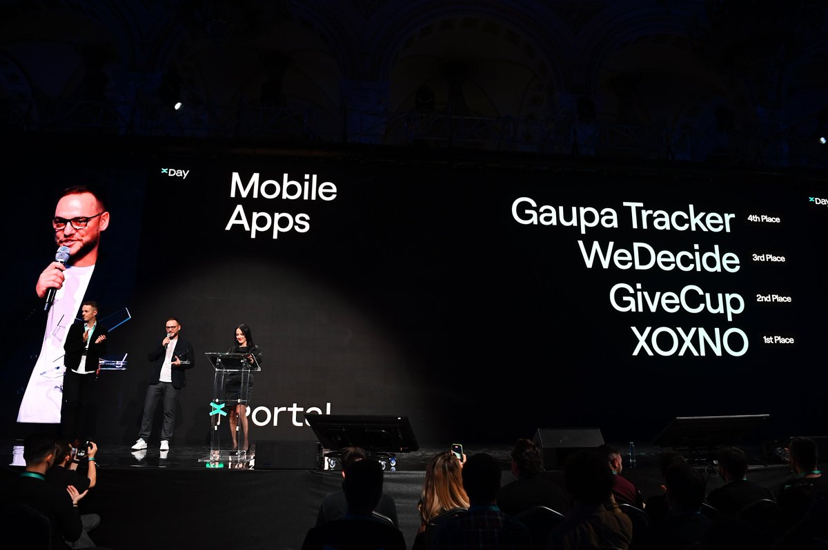 6/ Mobile Apps Track, in partnership with @xPortalApp

1st: @xoxnoNFTs
2nd: GiveCup
3rd: WeDecide
4th: Gaupa Tracker