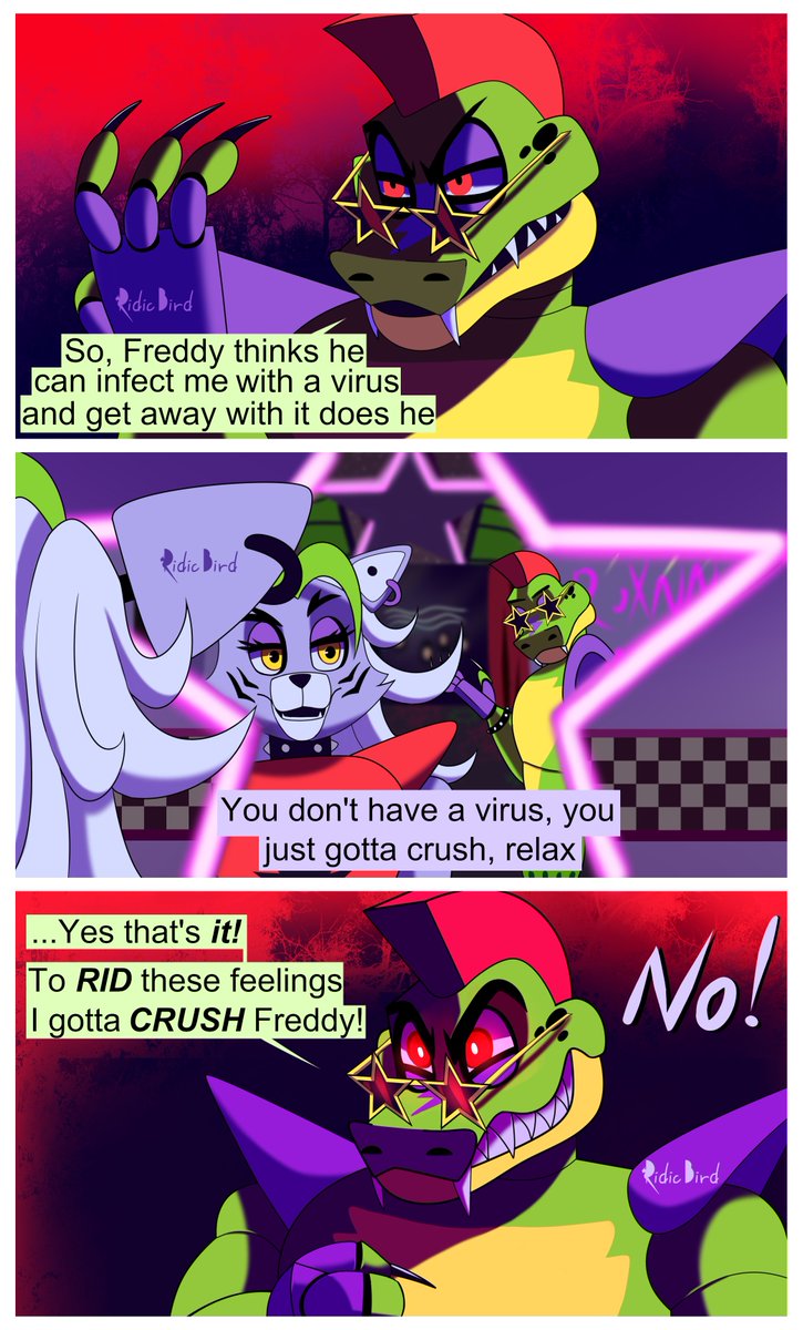 Monty’s Gotta Crush [ five nights at Freddy’s security breach fnaf ]