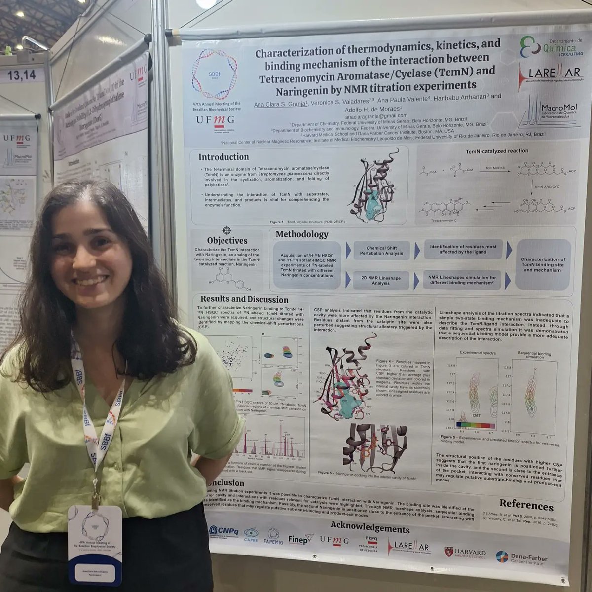 Presenting CSP and 2D Lineshape analysis at the meeting of the Brazilian Biophysics Society
#nmrchat