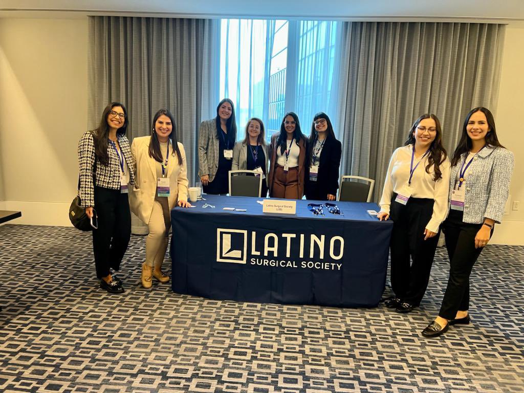 Come to connect with your Latino Surgical Society (LSS) at the Association of Women Surgeons (AWS) meeting today at the AWS Exhibit Area! 

This is a great opportunity to connect and learn more about their work! 

@LatinoSurgery 
#LSSatAWS #LatinxSurgeons #AWS2023