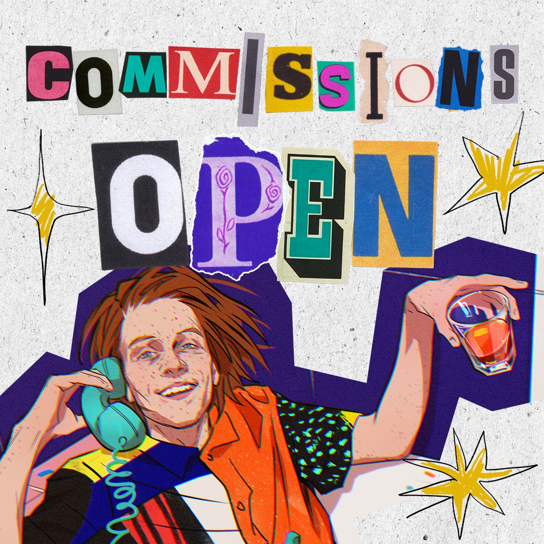 Commissions are open! More info and prices in the thread🧵 ❤️RTs are extremely appreciated!!!❤️