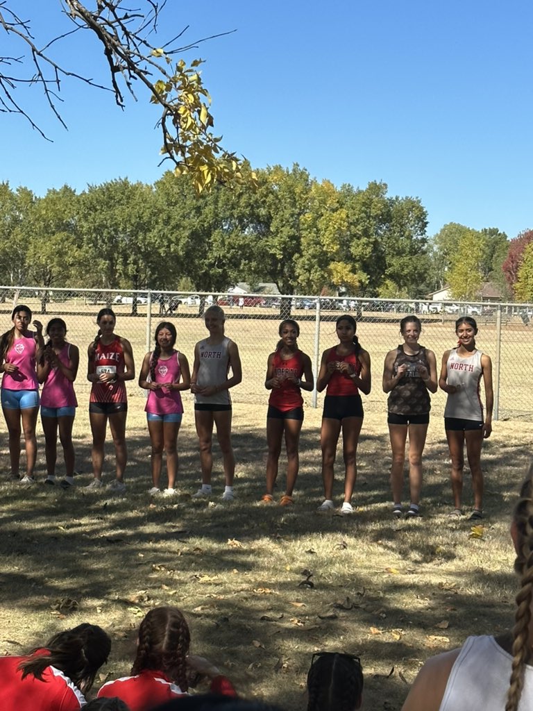 Cross Country Rocked it today at Regionals!!! Qualified 3 to State. Alexa got first, Mia 5th and Nelly 11th!!! #WeAreNorth <a href="/wnhsmedia/">Wichita North Media</a> <a href="/WichitaNorth259/">Wichita North High School</a> <a href="/WNorthAD/">W. North Athletics</a>